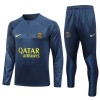 Paris Saint Germain Quarter Zip Sudadera De Entrenamiento Trajes 2023-24 Azul - Hombre Paris Saint Germain Quarter Zip Sudadera De Entrenamiento Trajes 2023-24 Azul - Hombre